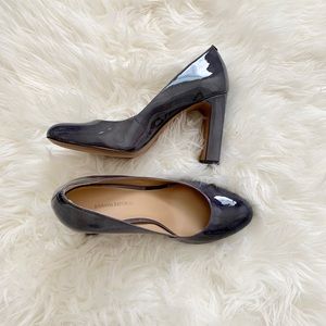 banana republic patent leather heels *brand new*